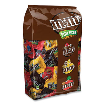 M & M's® Fun Size Variety Mix, Caramel, Milk Chocolate, Peanut, Peanut Butter Flavors, 30.35 Oz Bag, 55 Packs-bag freeshipping - TVN Wholesale